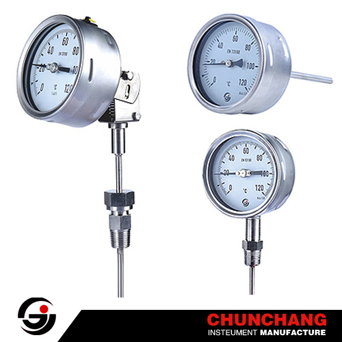 High Accuracy SS Thermometer With Heavy Case